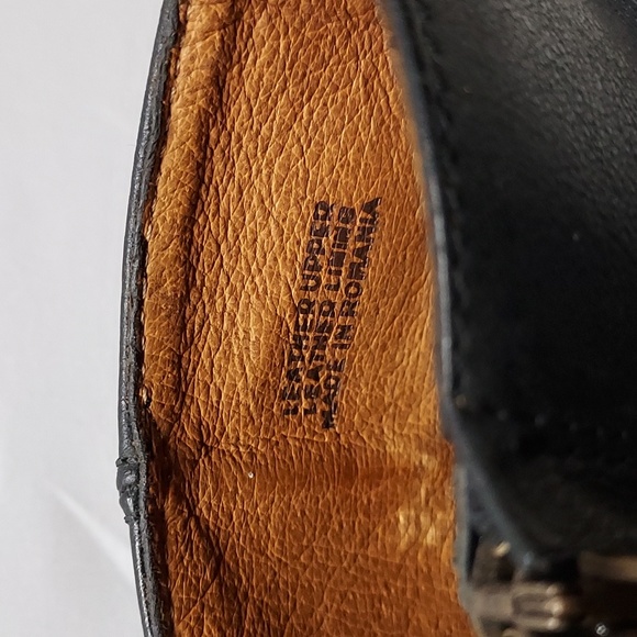 Women's Madewell Winston Black Leather Boots Size 11 - Picture 4 of 10